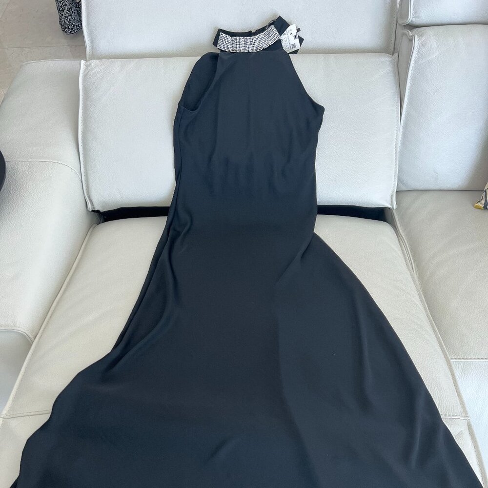 Black Festive Slip Dress from Zara (tags on)